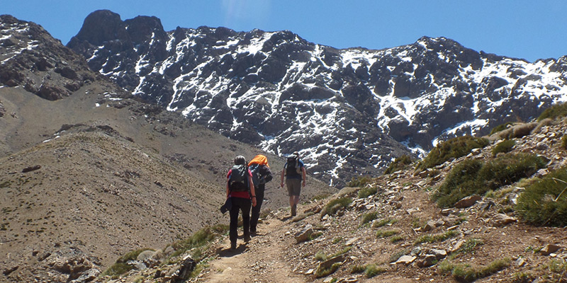 Trekking in the Atlas Mountains Morocco