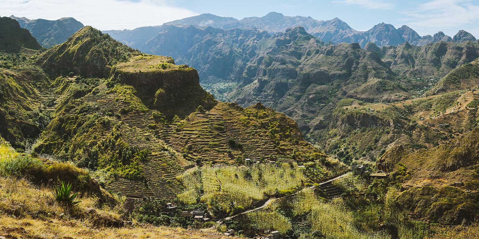 Ribiera Grande Valley in Cape Verde