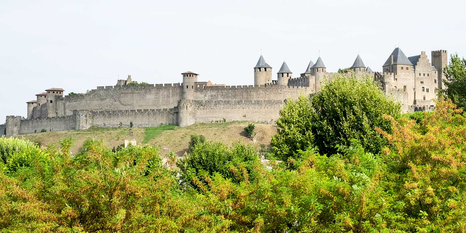 Carcassonne Castle in France