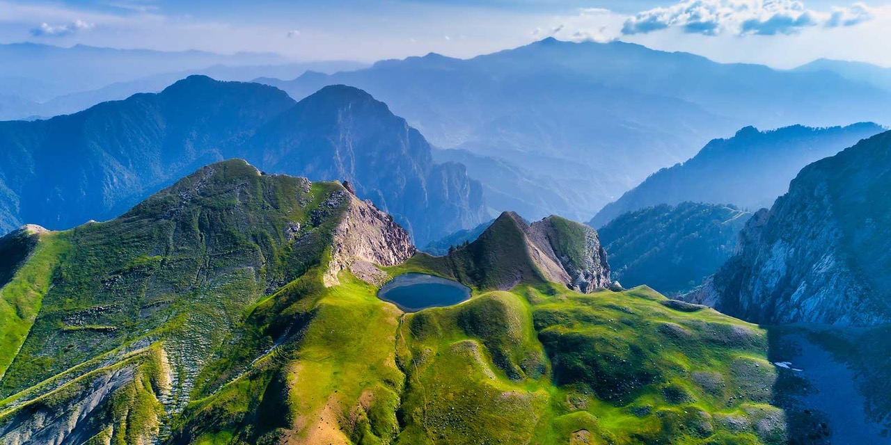 Drakolimni of Tymfi in Greece