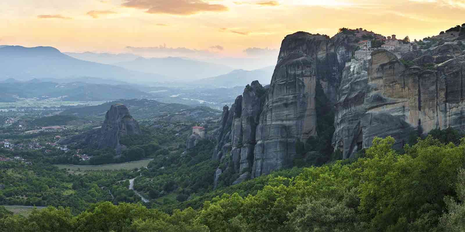 Meteora monastery in Greece