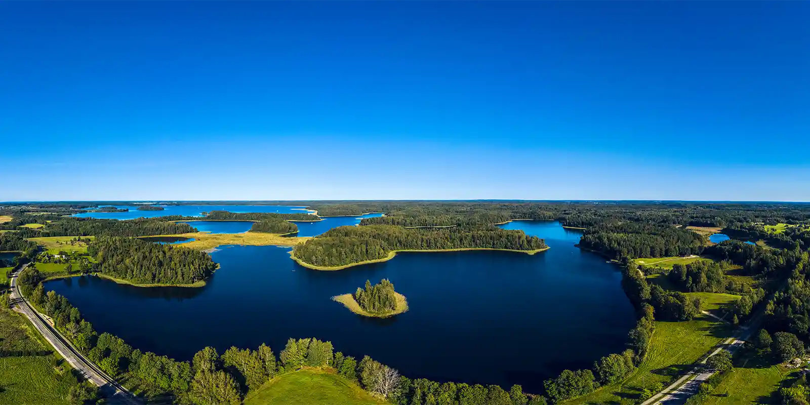 Platelial Lake in Lithuania
