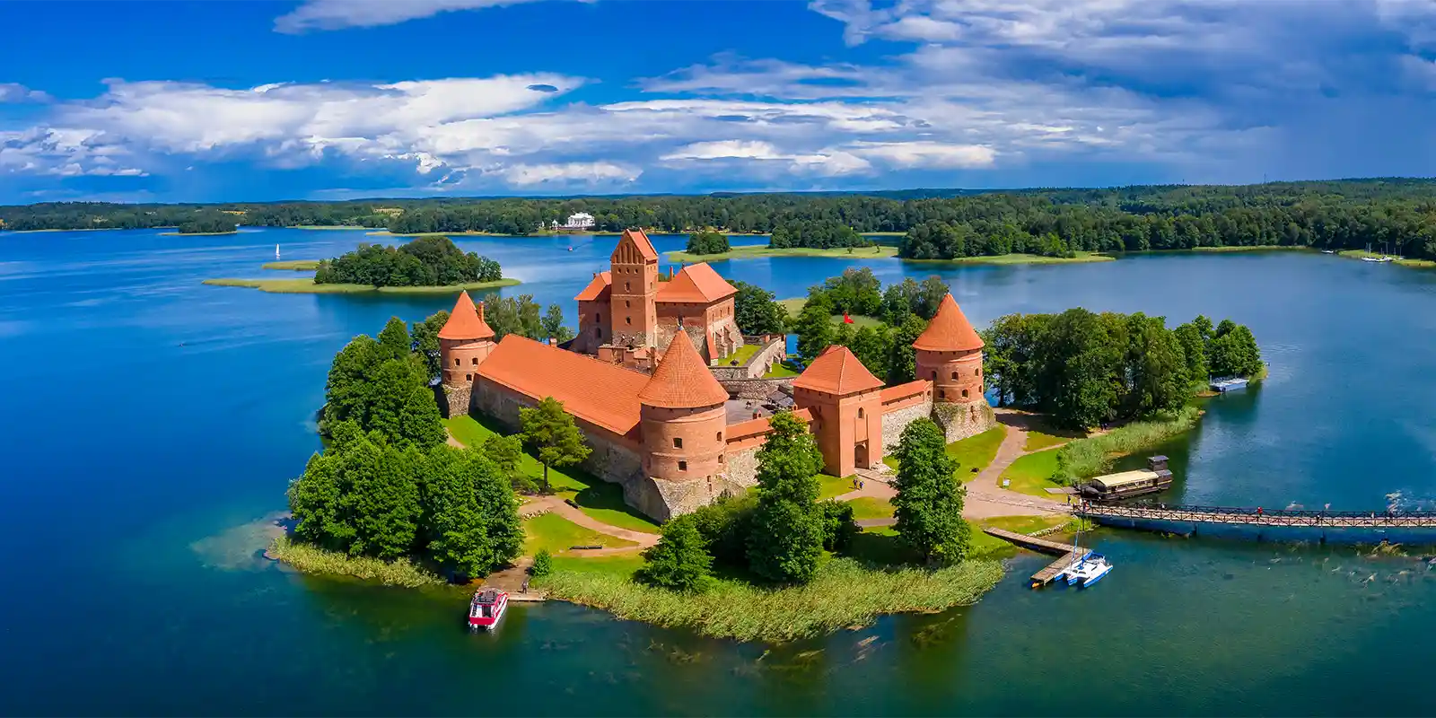 Trakai Castle in Lithuania