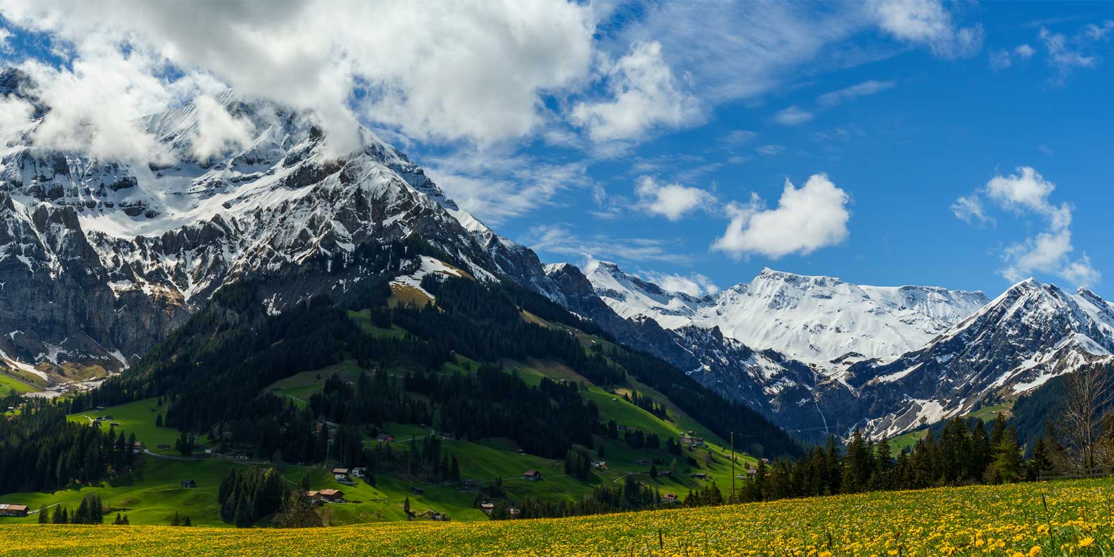 Bernese Oberland in Switzerland