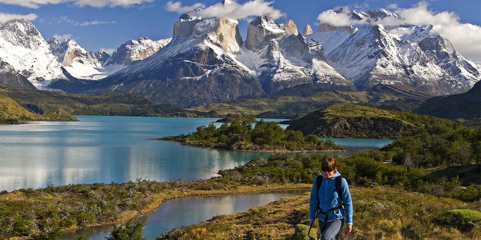 Hiker in Patagonia