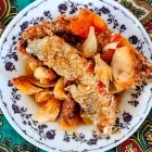 Example of the delicious Madagascar cuisine.