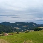 Views on the Alsace walking route, in France.