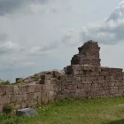 The ruins of Petit Hohnack Castle, France.