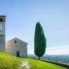 San Vigilio Church and clock tower, Italy