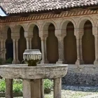 The cloisters of the Cistercian Abbey of Santa Maria di Follina, in Italy