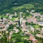 The village of Valmareno, Italy