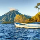 View of San Pedro Volcano in Guatemala.