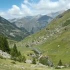 View of the Prapic Valley, France.