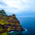 Ponta do Sol coastline in Santo Antão, Cape Verde