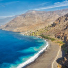 Beach in Santo Antão, Cape Verde