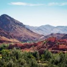 High Atlas Mountains in Morocco