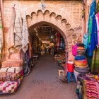 Market stall in Marrakech, Morocco