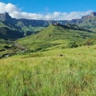 Drakensberg Mountains in South Africa