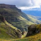 Drakensberg Mountains in South Africa