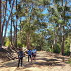 Hikers in Tulbagh, South Africa
