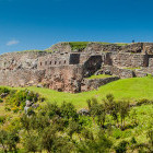 The Pukapukara Incas ruins near Cusco in Peru. 