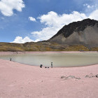 The Seven Lakes of Ausangate in Peru. 