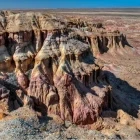 Spectacular rock formations in the Gobi Desert, Mongolia.