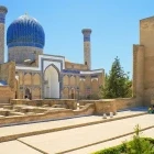 Gur Emir Mausoleum in Samarkand, Uzbekistan