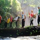 Jungle trekking in Cambodia