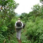 Jungle trekking in Cambodia