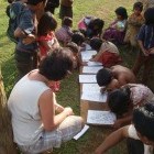 Villagers in Cambodia