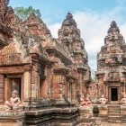 Banteay Srei in Angkor Wat Temple Complex, Cambodia
