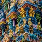 Meenakshi Hindu Temple in Mandurai, India