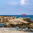 Shirahama Jinja Shrine in Japan