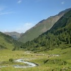 Valley in Tien Shan mountains, Kyrgyzstan
