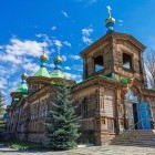 Orthodox Church of the Holy Trinity in Karakol, Kyrgyzstan