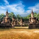 Wat Xieng Khuan Buddha Park in Vientiane Laos