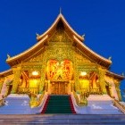 Luang Prabang Buddhist Temple in Laos