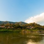 Pakbeng village in Laos