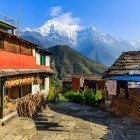 Ghandruk village in Nepal