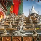 Gangaramaya Buddhist temple in Colombo, Sri Lanka