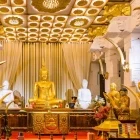 Temple of the Tooth in Kandy, Sri Lanka