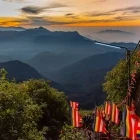 Sunrise from Adam's Peak in Sri Lanka