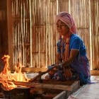 Karen hilltribe villager in Thailand