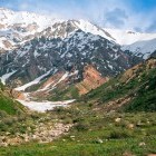 Chimgan Mountains in Uzbekistan