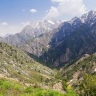Chimgan Mountains in Uzbekistan