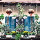 Building in Hanoi's Old Quarter, Vietnam