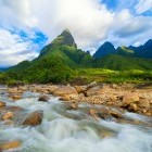Fansipan Mountain in Vietnam