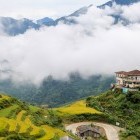 View of Sapa Valley in northern Vietnam
