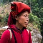 Woman from Red Dao tribe in Vietnam
